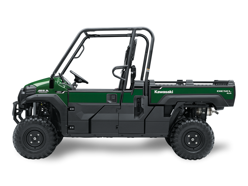 Kawasaki Mule Pro DX “ dependable diesel utility vehicle for agricultural work