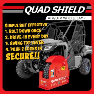 SAS Quad Shield Wheelclamp