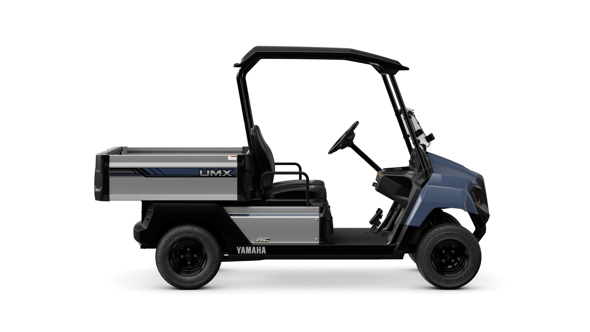 Yamaha Umx Ac “ high-quality product image showing fully Electric UTV