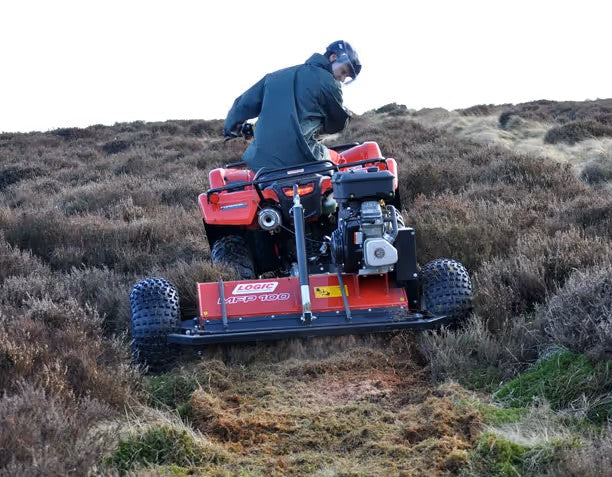 Logic MFP Flail Mower Topper “ heavy-duty ATV flail mower for managing rough vegetation