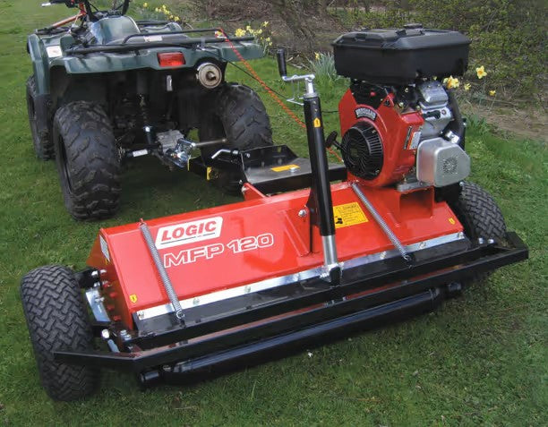 Logic MFP Flail Mower Topper “ heavy-duty ATV flail mower for managing rough vegetation