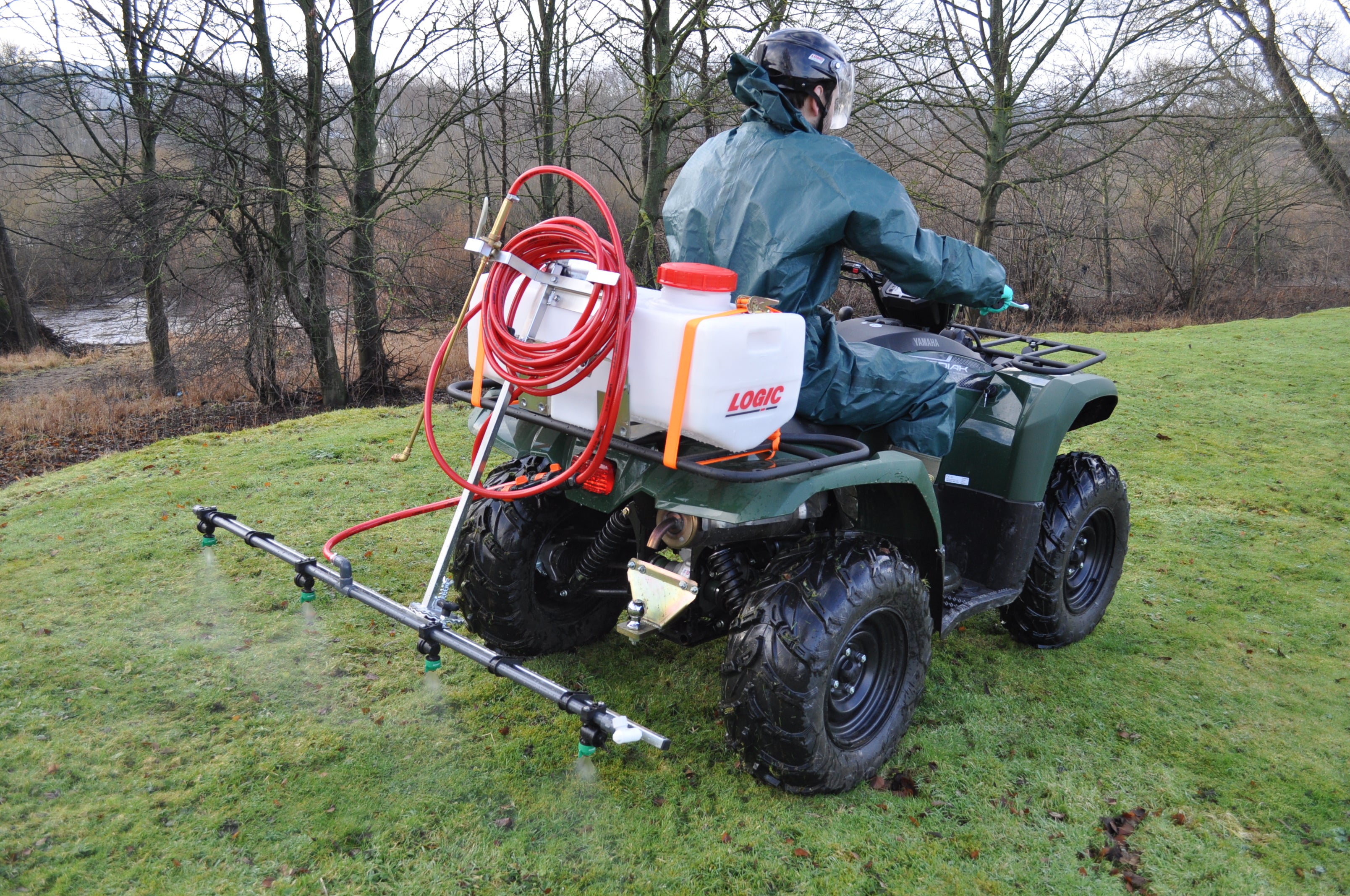 Logic ATV Spray Tank Boom Sprayer Unit Hose Reel 
