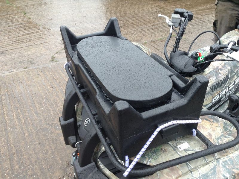 ATV Front Dry Box “ weatherproof front rack storage for dry goods