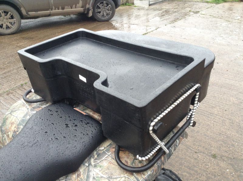 ATV Rear Trunk “ durable waterproof storage box mounted to rear rack