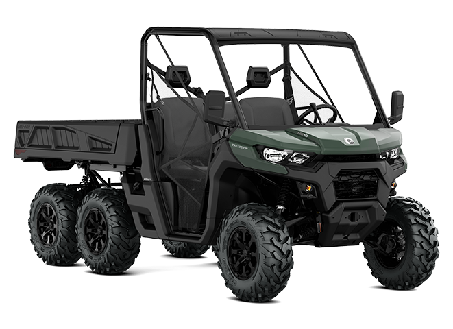 Can-Am Traxter 6x6 DPS HD10 – six-wheel-drive utility UTV with dynamic power steering for extreme terrain and hauling
