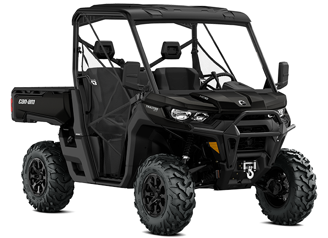 Can-Am Traxter XT HD10 – well-equipped side-by-side with full cab package and power for hauling and towing